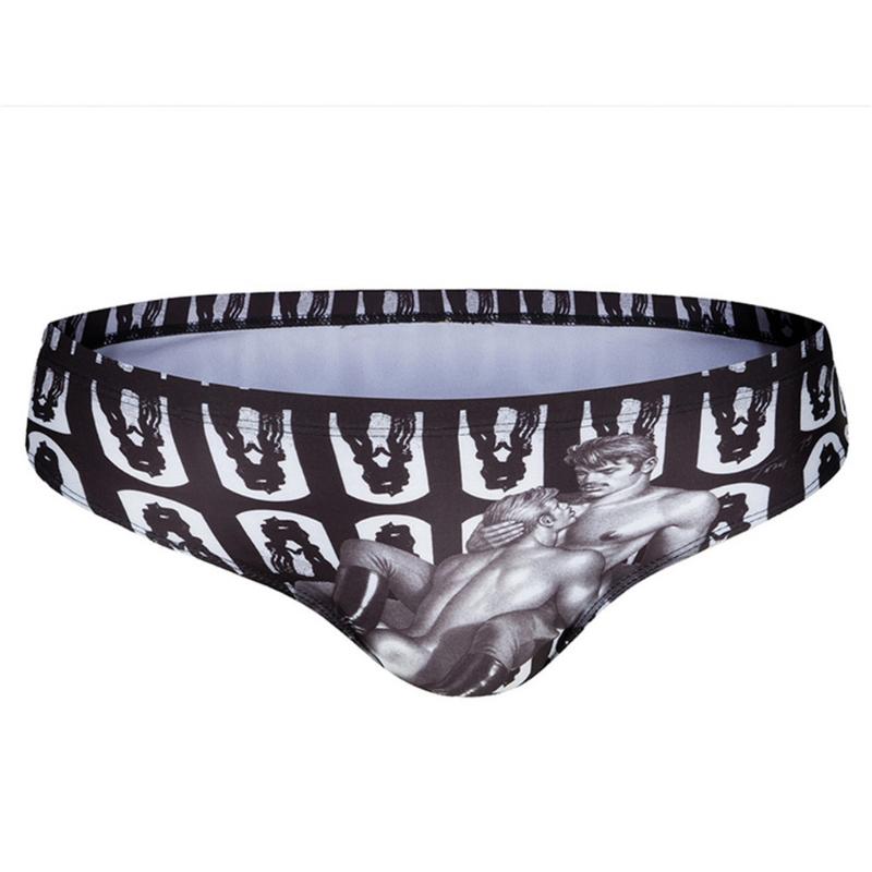 

2020 New Swimwear Men Sexy Swimming Trunks Hot Sale Swimsuit Male Swim Briefs Beach Summer Fashion Printed Swim Trunk #N
