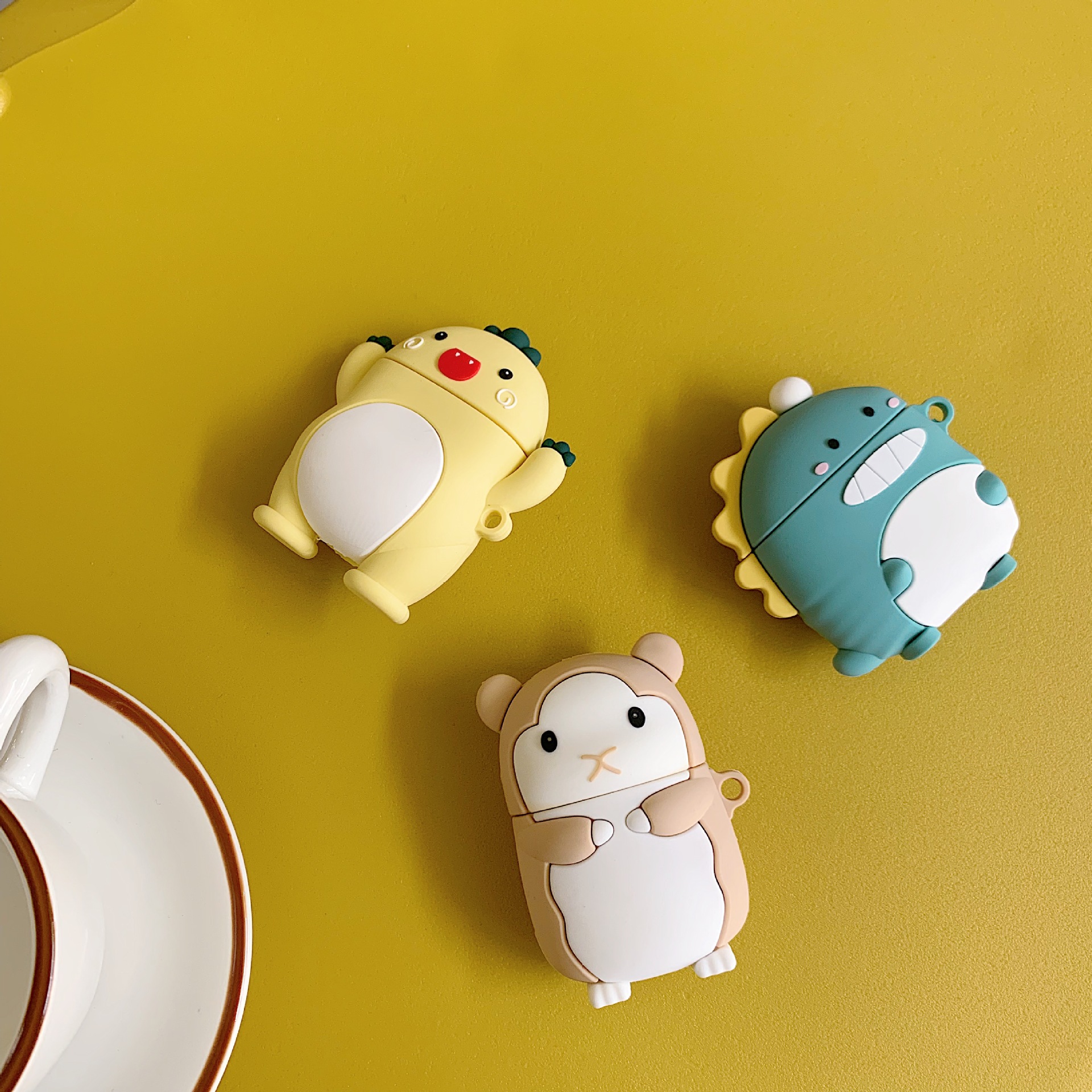 

Soft Cute Small Animals Suitable for AirPods1/2 Bluetooth Headset Sets of Popular Brands Silicone Airpods Case Lovely Hot Sale
