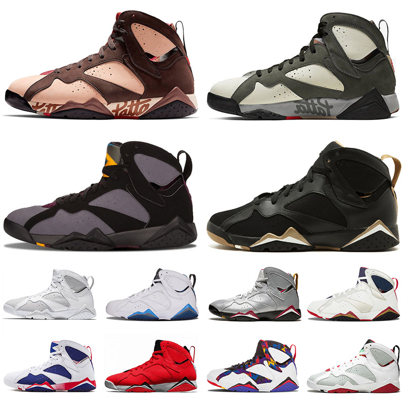 

Icicle Patta X 7s new 7 jumpman men women basketball shoes classic pure money hare Bunny raptor french blue Bordeaux Hot Lava sneakers