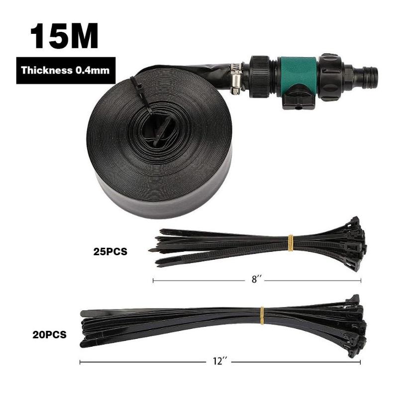 

Trampoline Sprinkler Kids Outdoor Trampoline Sprinkler Hose with Strap Outdoor Water Games Yard Toy for Boys Girls Bac