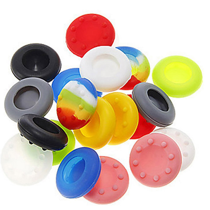 

Rubber Silicone Analog Thumb Stick Grips Cap Cover for PS4 Pro Slim for Xbox One Elite S Controller Thumbsticks Caps