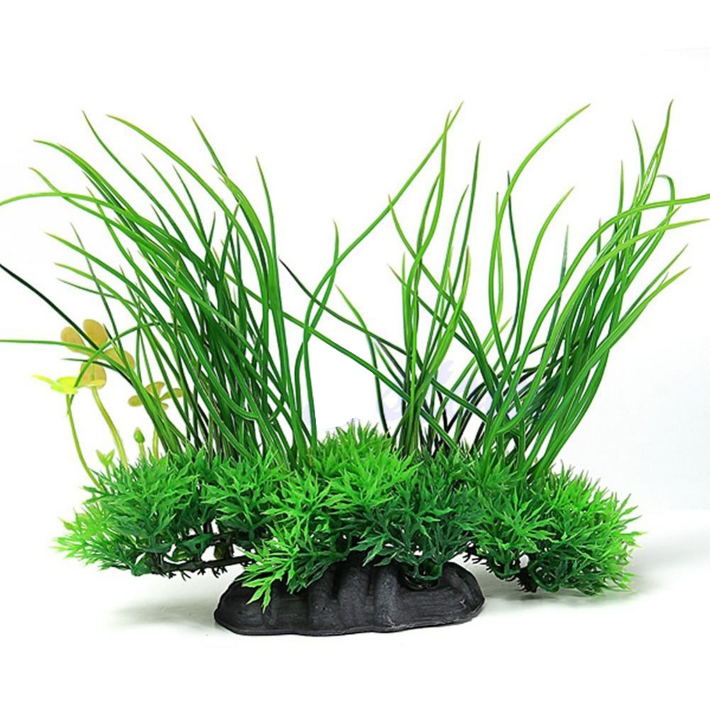 

Aquarium Simulation Aquatic Plant Fish Tank Artificial Plant Landscape Decoration, As pic