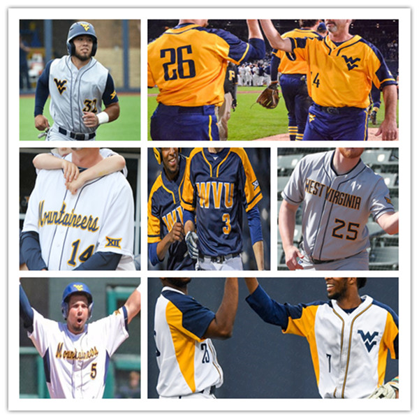 wvu baseball jersey for sale