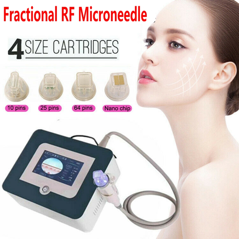 

Portable Fractional RF Microneedle Machine Facial Lift Gold Micro Needle Acne Scar Stretch Mark Removal Treatment Beauty