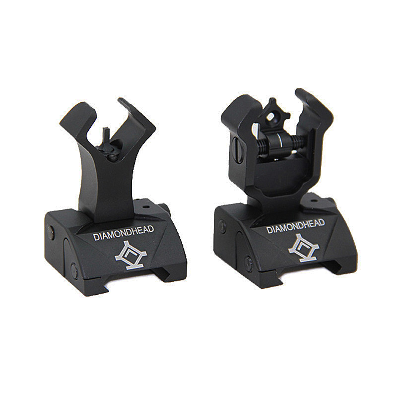 

Diamond Combat Diamondhead Flip-up Rear Adn Front Sight for Picatinny Rail