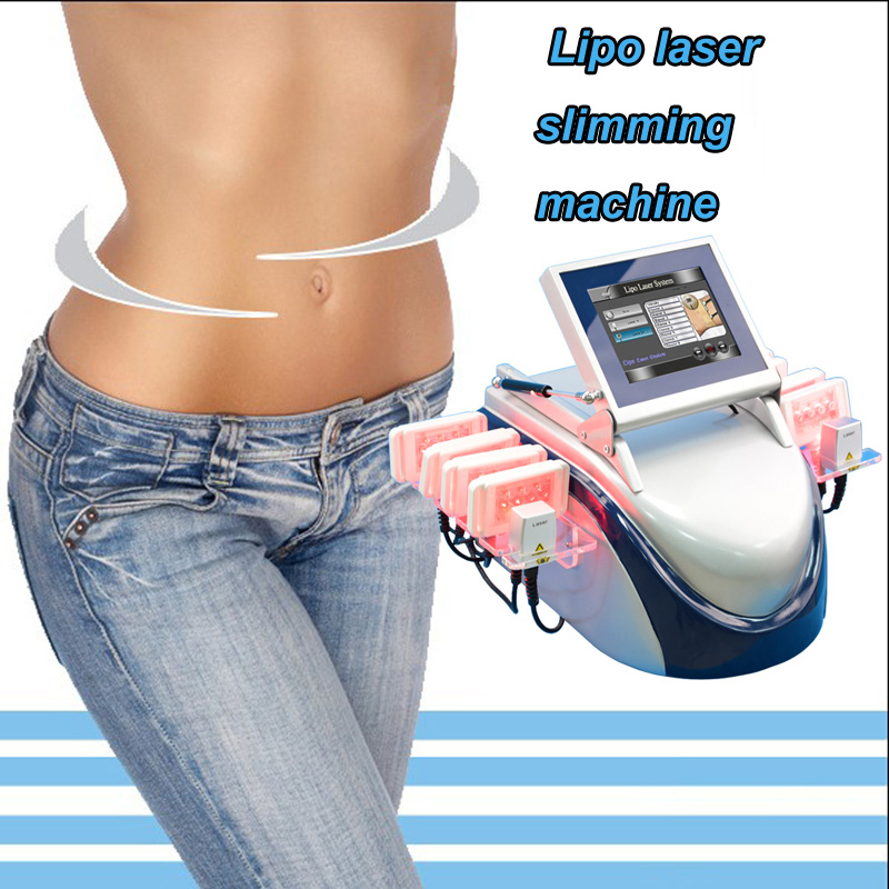 

10 laser pads 160mw dual wavelength smart lipo laser machine weight loss diode lipo laser lipolysis slimming machine