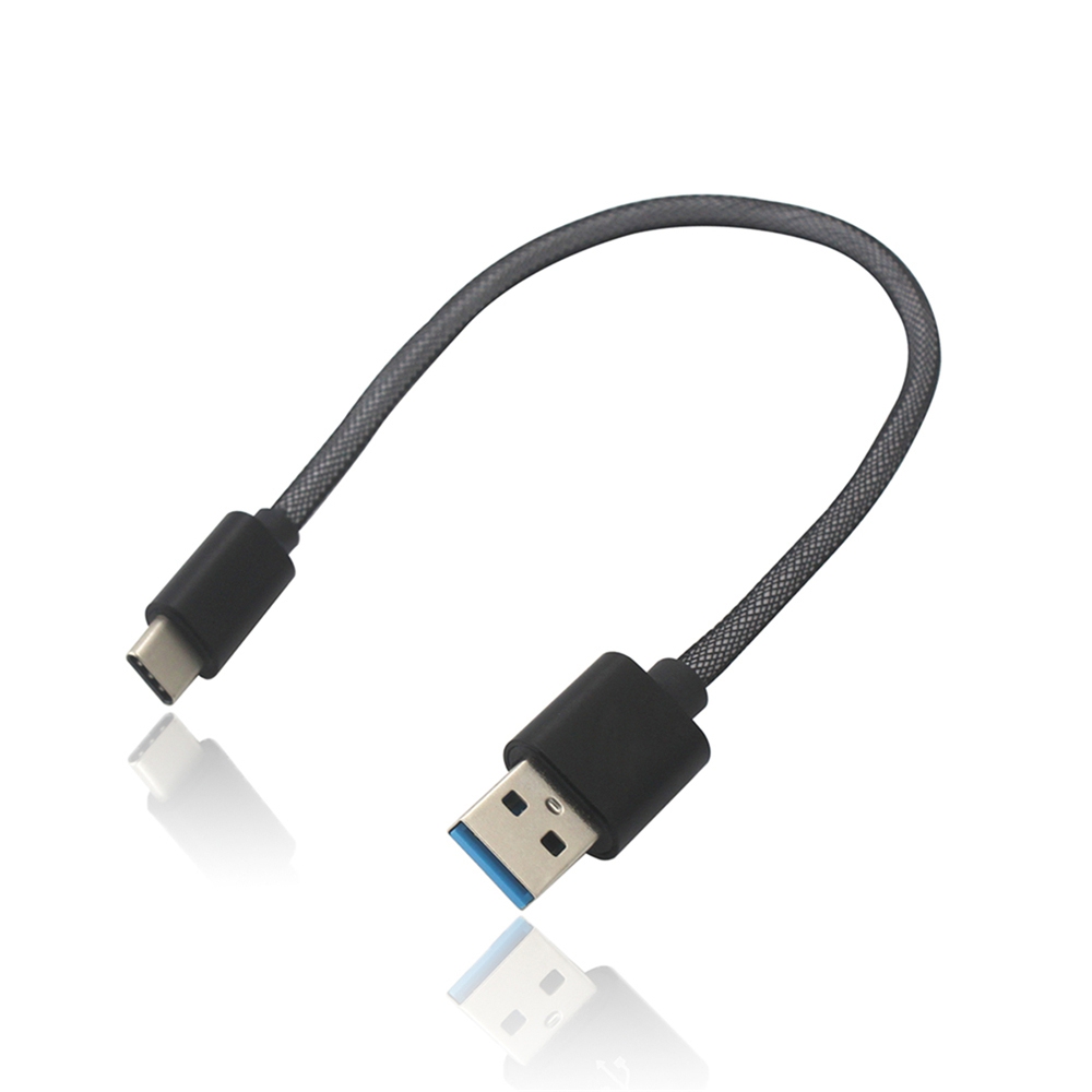 

3.4A Quick Charge USB 3.1 Type-C Charging / Data Transfer Cable (25cm, Black