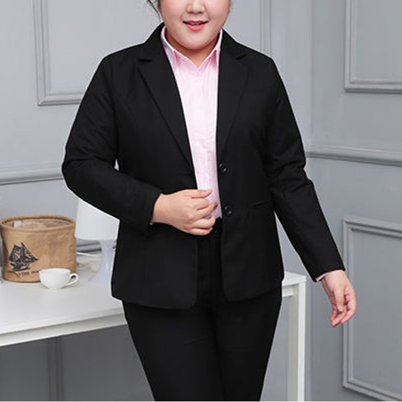 

Female Blazer Jacket Large Size Big Plus Size Basic Coat Suit Women Outwear Oversized Spring Casacos Femininos Lady Clothes 7XL, As pic