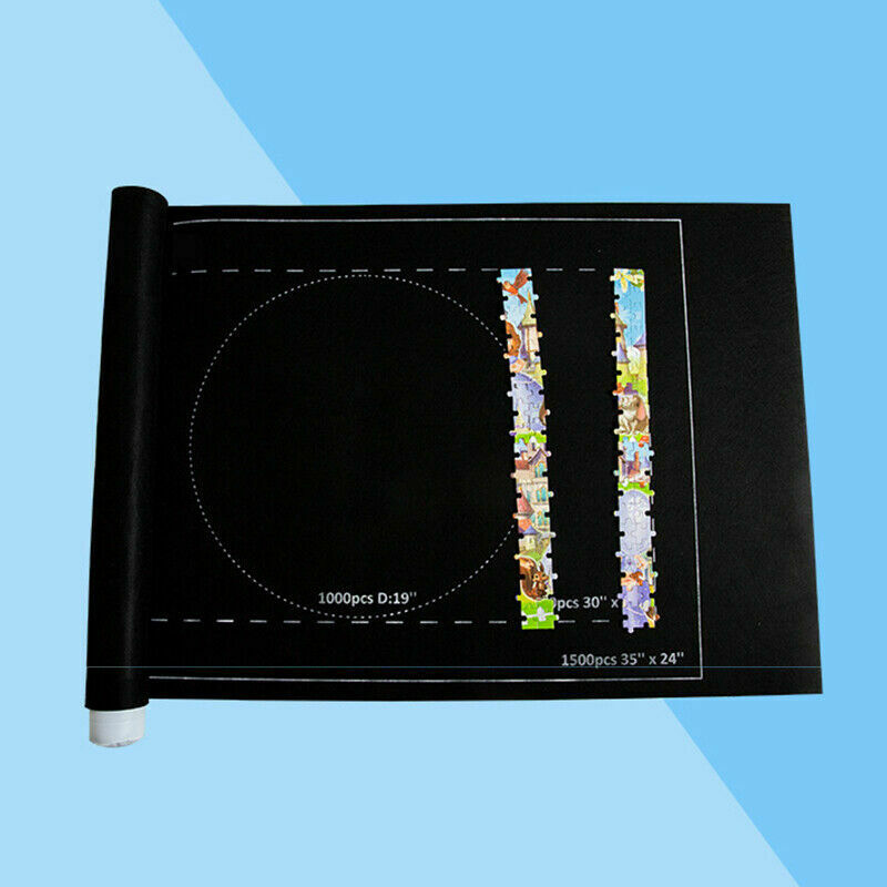 

New Giant Puzzle Roll-up Mat Jigsaw Jumbo Large 1500PCS Fun Game Easy Storage