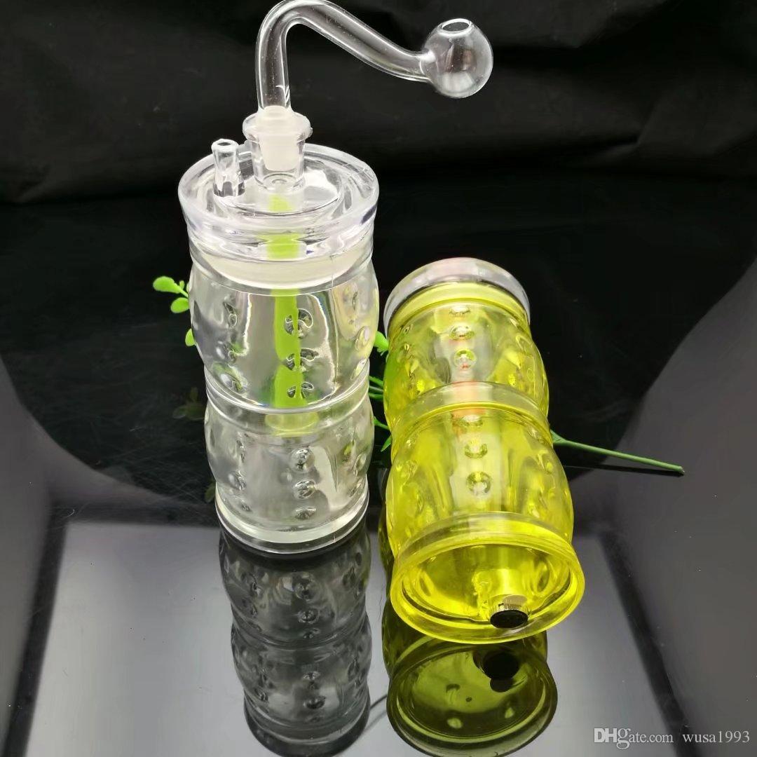 

Concave point acrylic hookah Wholesale bongs Oil Burner Pipes Water Pipes Glass Pipe Oil Rigs Smoking, Free Shipping