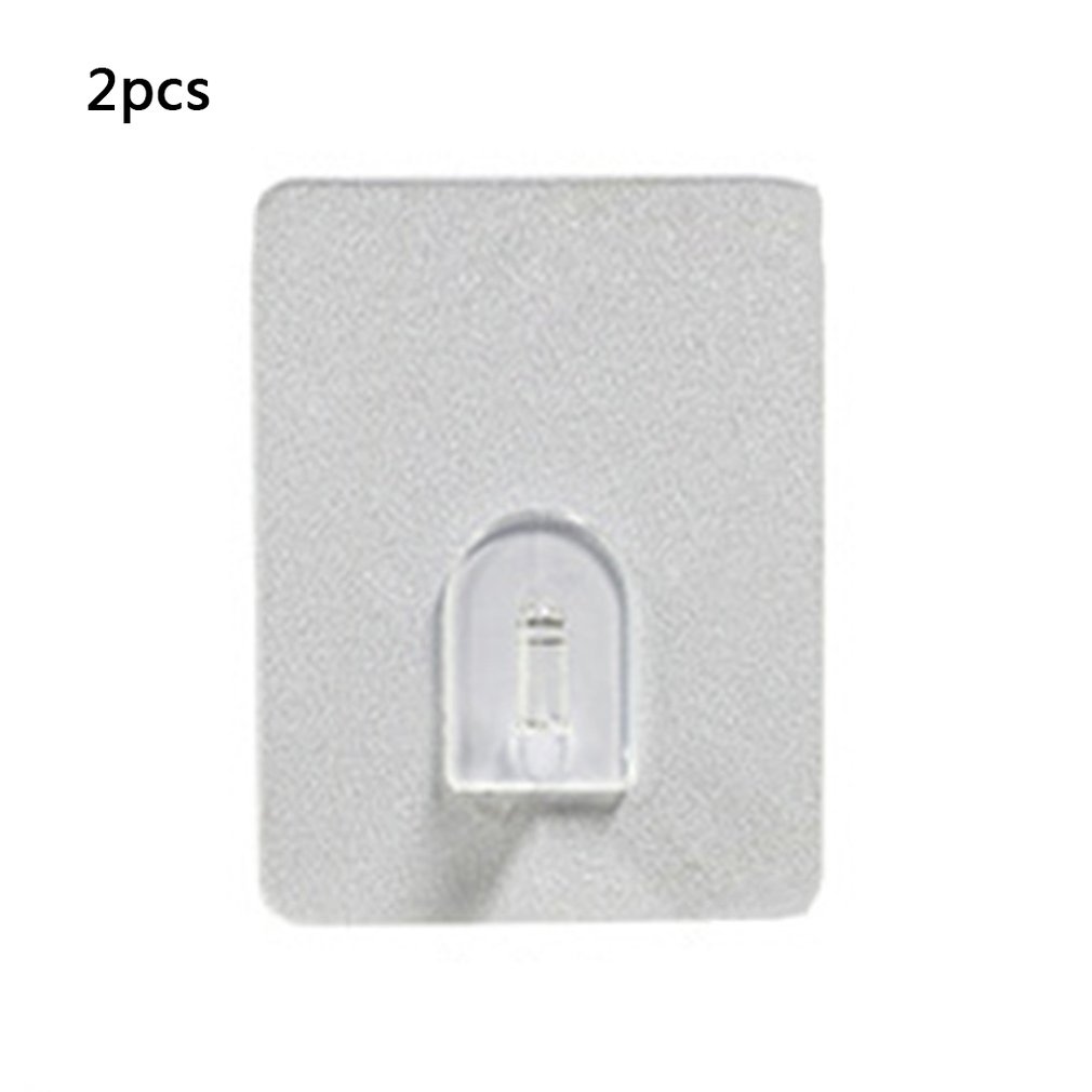

Multi-functional Adhesive Matte Hook Stickers Can Be Moved And Washable Universal Strong Seamless Transparent Hook