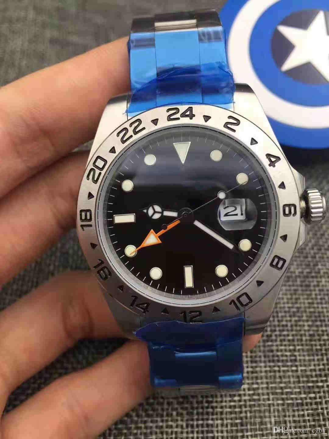 

3A luxury watch m216570-0001 Explorer type 2. Men's mechanical sports watch. 42 mm dial. Explorer Deluxe Watch 3A Quality Sports Watch