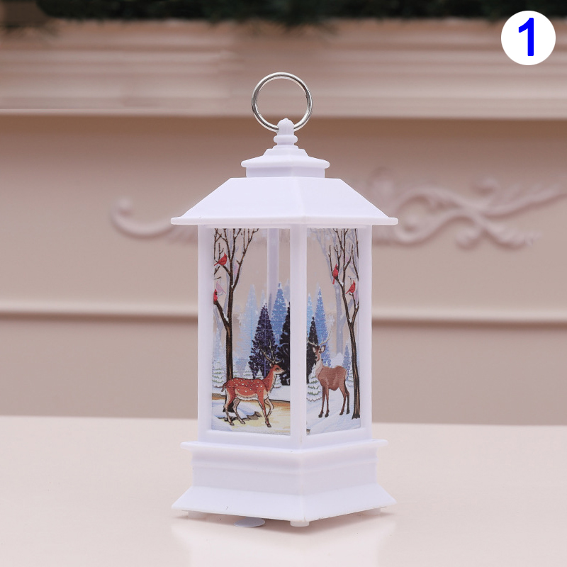 

High Christmas Candlestick Lantern Light Candle Holder Lamp Bulb Home Party Decor UEJ