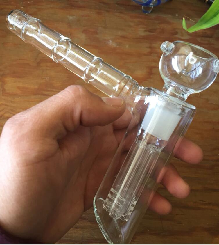 

Glass Bongs Joint Size 18.8mm hammer 6 Arm percolator bubbler Dab Rigs Smoking water pipes Free Shipping cheap hookahs
