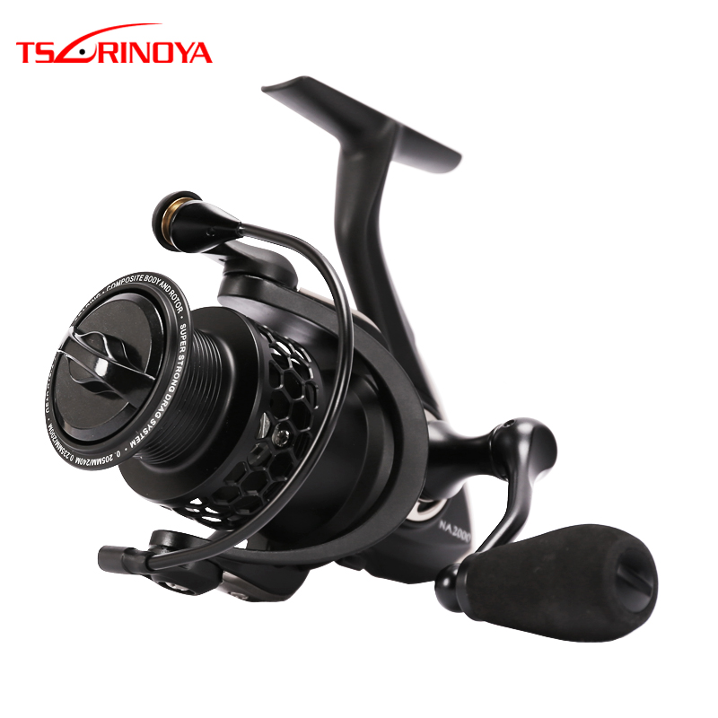 

TSURINOYA NA2000 3000 4000 5000 Spinning Fishing Reel 9B 5.2:1 Carretilhas De Pescaria Moulinet De Peche Saltwater Spinning Reel
