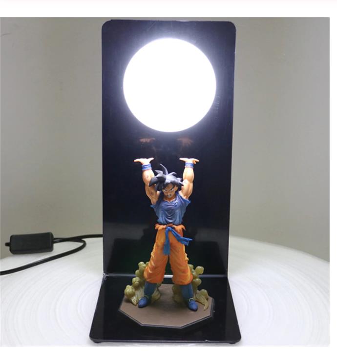 

Lamp Goku Strength Bombs Luminaria Table Lamp DBZ Decorative Lights Kids Baby Children LED Night Light for Bedroom