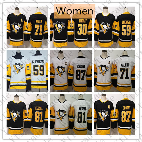 

Women Sidney Crosby Jersey 87 Pittsburgh Penguins Lady Hockey 71 Evgeni Malkin 81 Phil Kessel 59 Jake Guentzel 30 Matt Murray Hockey Jerseys, Black;red