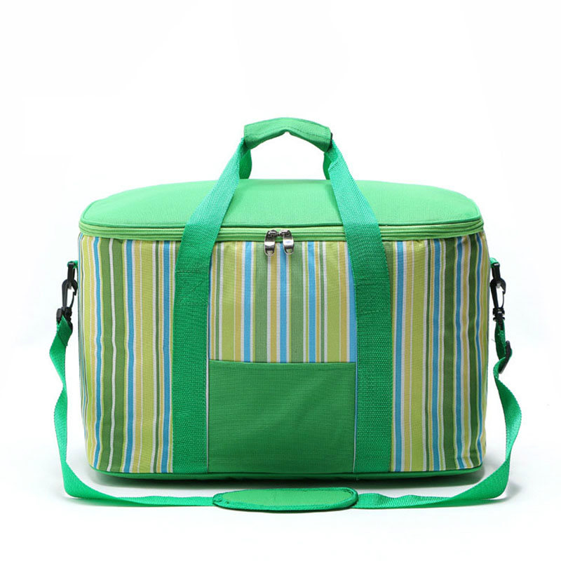 

Designer-Large Capacity Cooler Bag Lunch Bag Functional Ice Packs Isothermic Bags Men Women Kid Handbags Crossbody Free Shipping, Blue