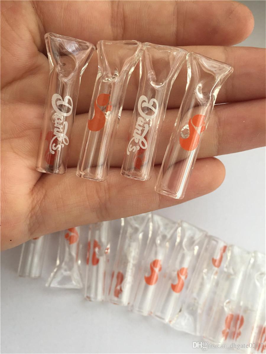 

high quality squirrel Danks' Mini Glass Filter Tips for Dry Herb Tobacco RAW Rolling Papers Clear Thick Pyrex Glass cigarette filters