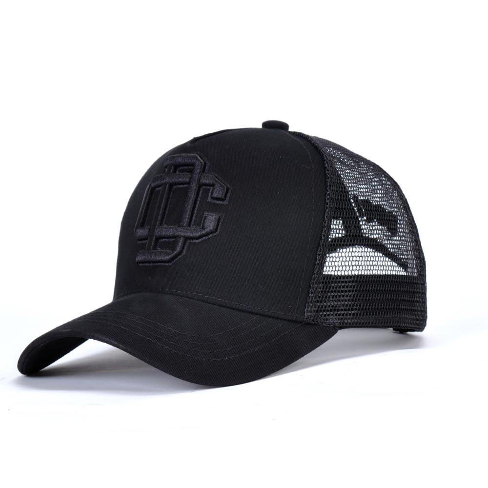 

DSQICOND2 Mesh Cap New Luxury Designe Dad Hat Baseball Cap for Men Women Famous Brands Cotton Adjustable Skull Sport Golf Curved Hat D93, Black
