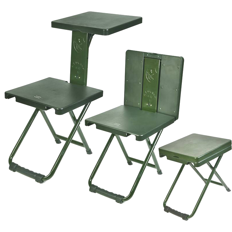 

New writing chair Folding Chair Force Learning Stool Outdoor Portable Folding Stool Writing Soldier Learning