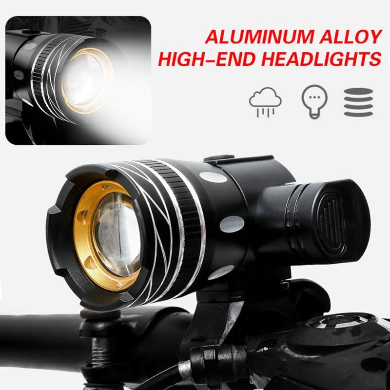 

Z30 15000LM T6 LED Light Bike/Bicycle/Light Set USB Rechargeable Headlight/ Waterproof Zoomable Cycling Lamp for Bike