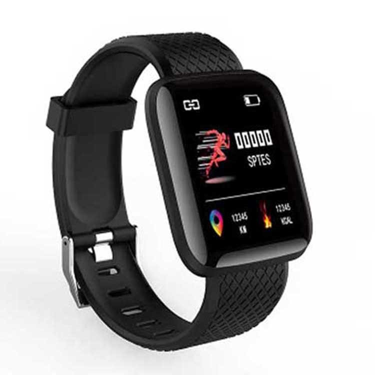 

116 Plus Smart Bracelet Fitness Tracker Pedometer Watch Band Heart Rate Blood Pressure Monitor Smart Wristband