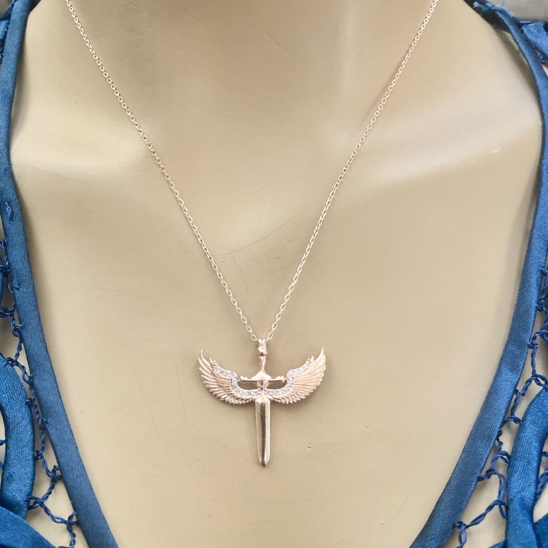 

925 Silver MICHAEL WING Necklace