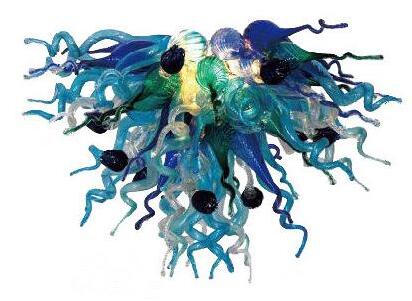 

Latest Design Lamps Discount Art Deco Home Modern Indoor Chandeliers Lighting Style LED Bulbs Hand Blown Murano Glass Chandelier Light