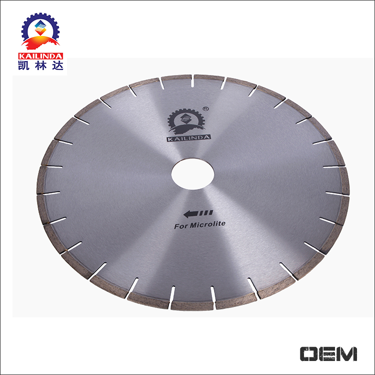 

Fast Cutting No Chipping Diamond Blade for Microcrystal Stone