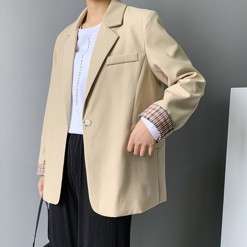 

Spring New Fashion Blazer Jacket Women Casual One Pockets Long Sleeve Work Suit Coat Office Lady Solid Slim Blazers, Black