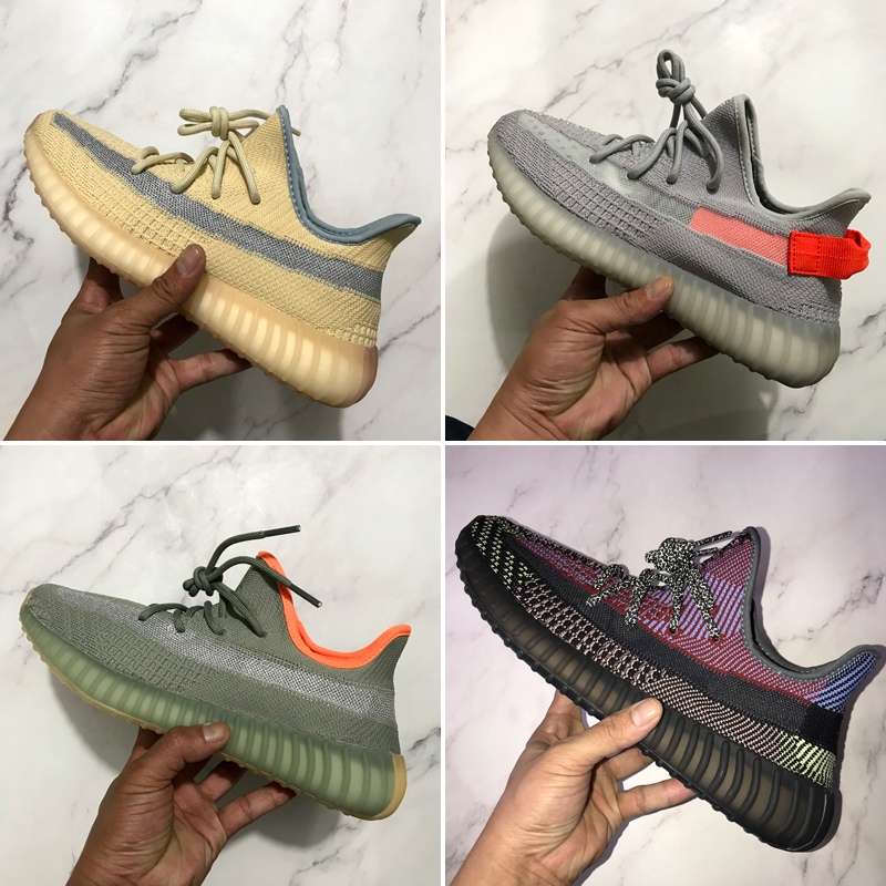 

2021 Linen Earth Tail Light Running Shoes Sport Desert Sage Cinder Static Reflective Clay Zebra Bred Men Women Sneaker With Box, #35 cinder non reflective