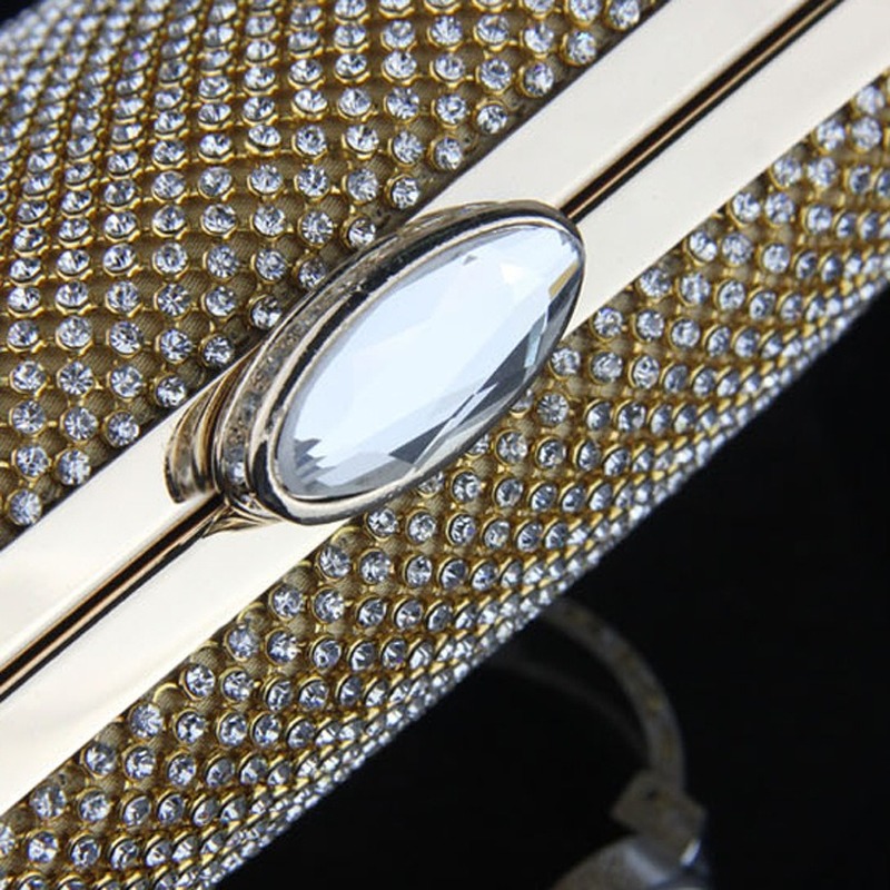 

2020 New Korean Fashion Clutch Bag Women's Cute Crossbody Bag Glossy Evening Lady, Beige