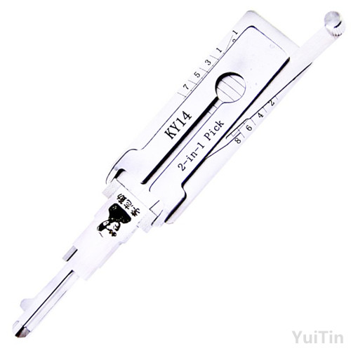 

New Arrival LISHI KY14 Kia 2 in 1 Auto lock Pick and Decoder locksmith tool Pick Sets