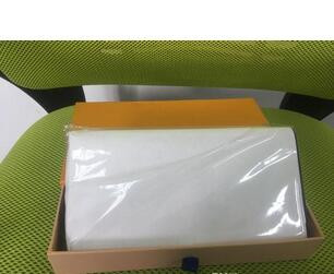 

2019 hot classic big designer men and women long wallet large capacity high quality PU belt box logo555, Brown;gray