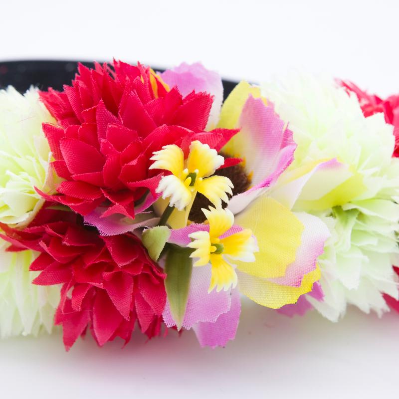

Hot Sale Popular Hawaiian Beach Kids Girl Flower Hair Clasp Flower Hair Decoration, Multicolor