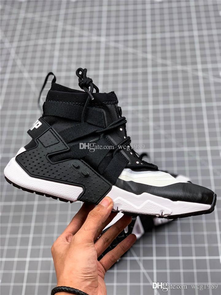 huaraches black high top