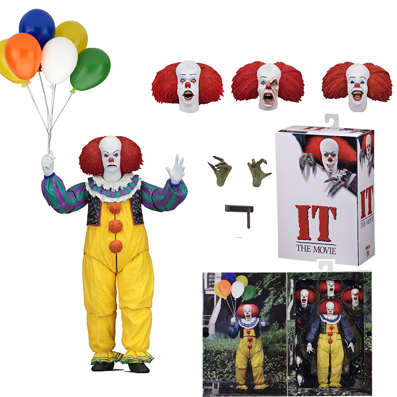 Compre Neca It Pennywise Joker 1990 Steven King It Payaso Figura De Acción Colección Modelo Juguete Decoración De Halloween Regalo De Y19062901 A 23,94 € Del Qiyuan06 | DHgate.Com