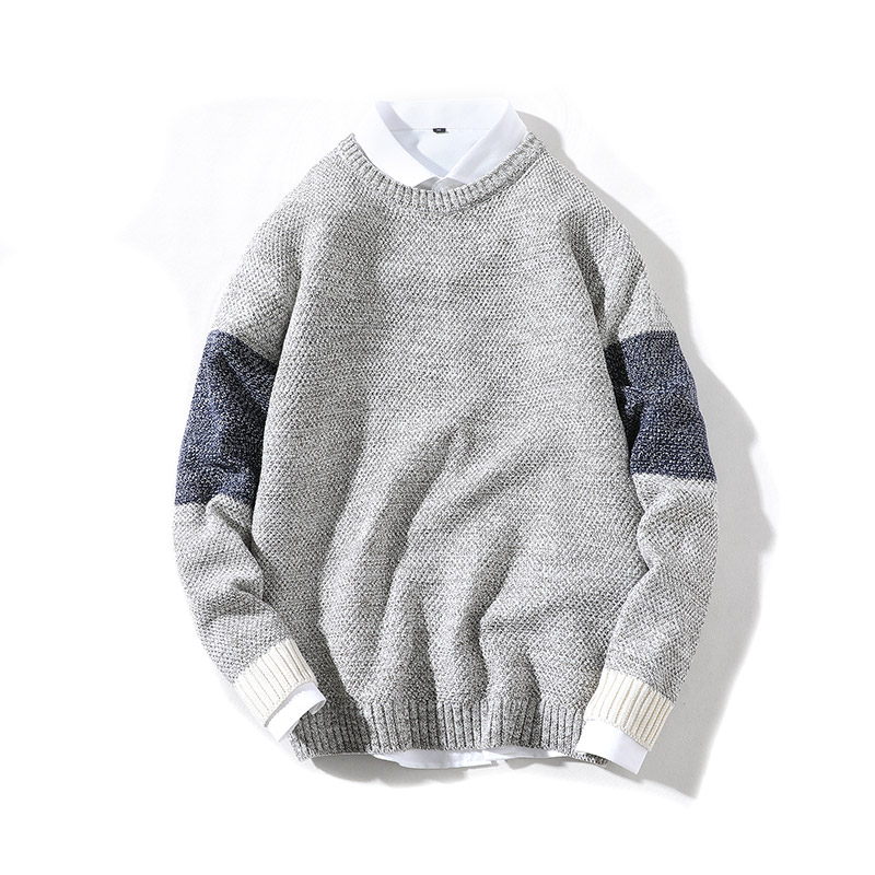 

2020 Fashion Autumn Sweater Men Knitted Pullovers Plus Size 5XL Mens Sweaters Spring Winter Clothes Sueter Hombre LWL674, Beige