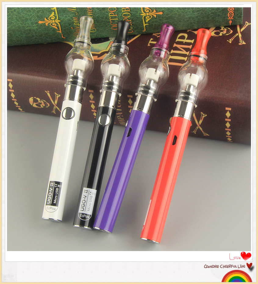 1Pcs Dab Pen Dry Herb Vaporizer Glass Globe Wax Oil Vape Pens eVod 510. 