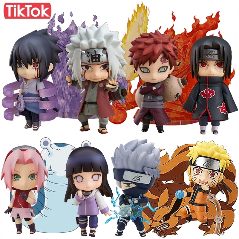Naruto Hatake Kakashi Shippuden Nendoroid Aktion Figure Model Spielzeug Sammlung
