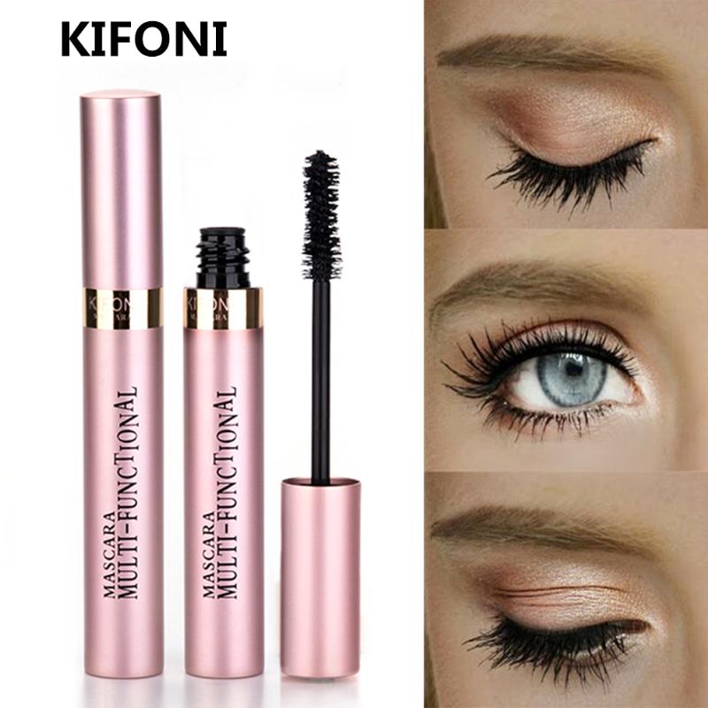

KIFONI 3D Fiber Lash Black Mascara Thick Curling Lengthening Eyelash Extension Waterproof Brush Mascara Makeup Cosmetic TSLM1