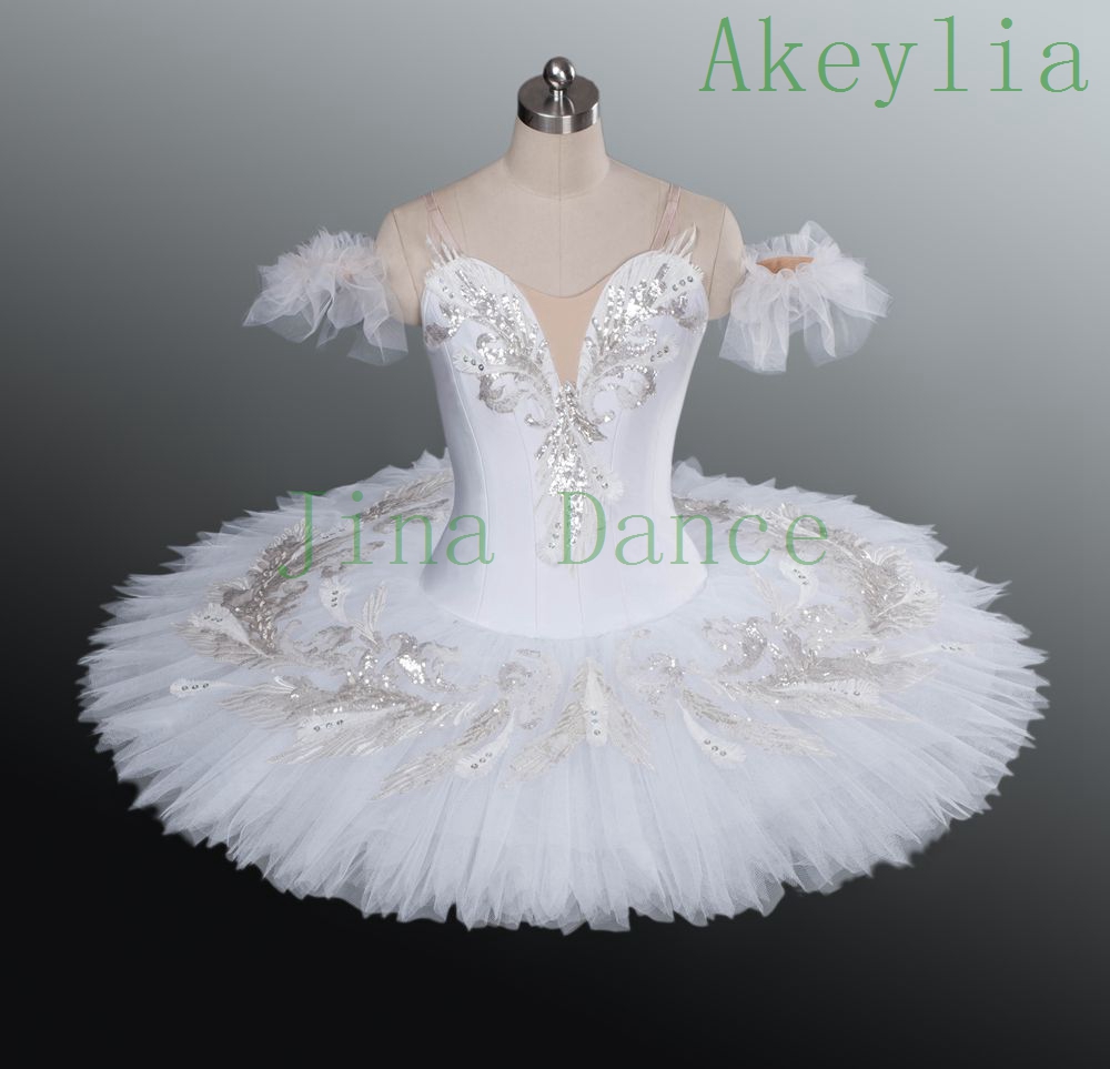 

Adult Professional White Swan Lake Variation Raymonda Girls Ballet Tutu Women Custom White Doll Platter Pancake Tutu For Women Handmade