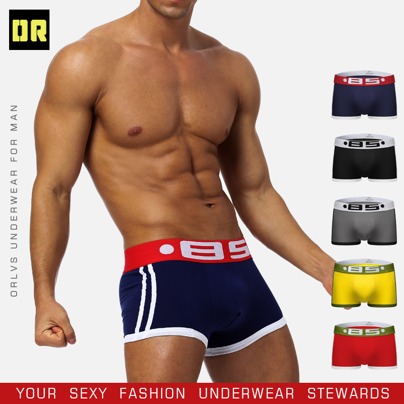 

BS Boxer Mens Underwear Men Cotton Underpants Male Boxers Breathable Men Panties Shorts Underwear Comfortable Boxer Shorts, Black
