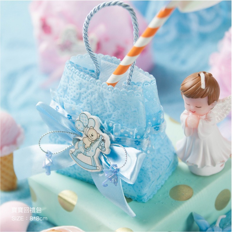 

12Pcs/lot Candy Box Lovely Bear Pink and Blue Baby Boy Girl Gift Box Baby Shower Birthday Party Decorations Kids Party Supplies