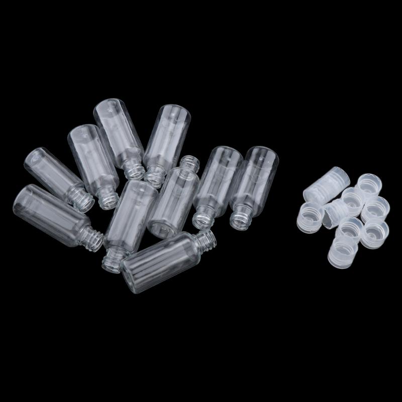 

10pcs Empty Makeup Pot Round Makeup Organziers Mini Small Travel Jars Pot with Lids