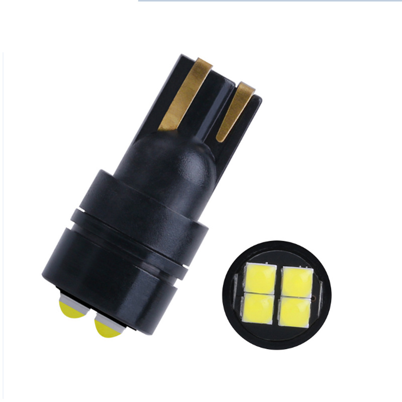 

T10 W5W WY5W 501 3030 LED Lights Super Bright Wedge Car Interior Reading Dome Licence Plate Light Tail Side Parking Lamp 12V, As pic