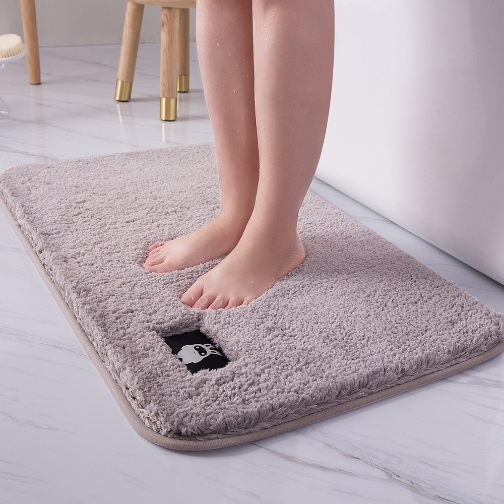 Alfombras de ba/ño antideslizante super agua absorben grandes pies en forma de alfombrillas de ba/ño doormat para sala de estar dormitorio caf/é 40x60cm cocina