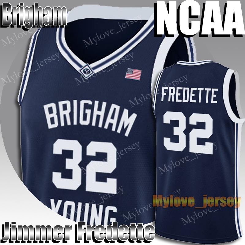 

NCAA Brigham Young Jimmer 32 Fredette Dwyane 3 Wade Allen 3 Iverson Jersey 23 Michael Jersey MJ University Basketball Jersey 2-19
