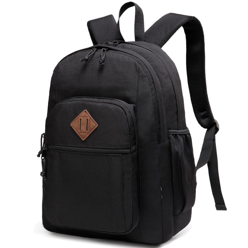 

Laptop Backpack for Men Casual Water Resistant Daypacks Unisex Travel Bags 14 inch for Men Women, Black